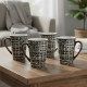 Porcelain Mug Set - 4 Pcs